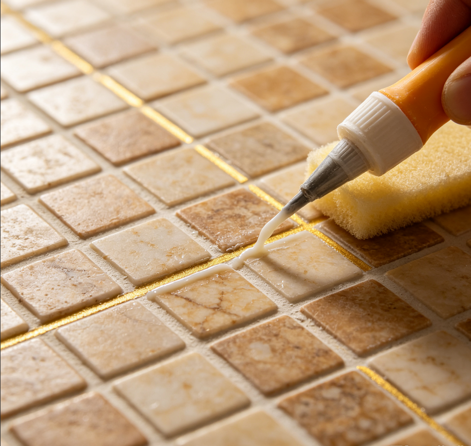 Stone Joint Color Polishing and Maintenance Service